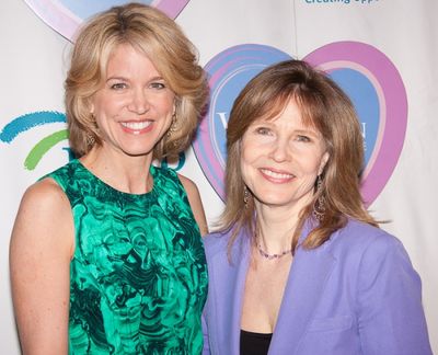 Paula Zahn and Donna Hanover Photo