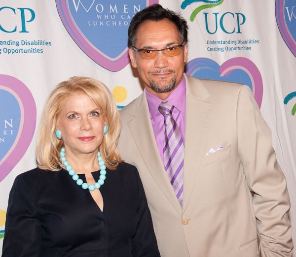 Francine LeFrak and Jimmy Smits Photo