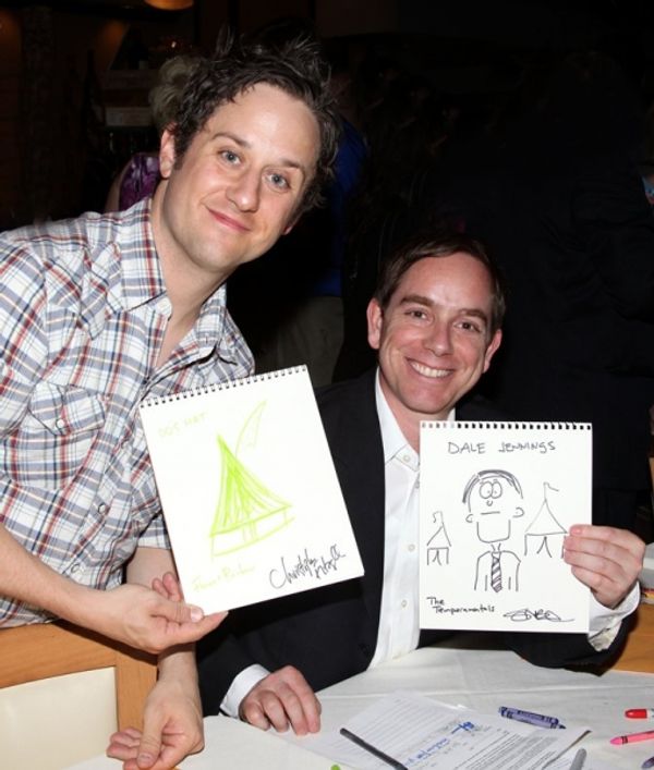 Christopher Fitzgerald and Dale Jennings Photo