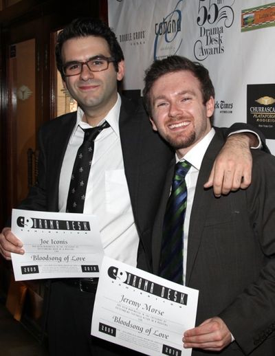 Joe Iconis and Jeremy Morse Photo
