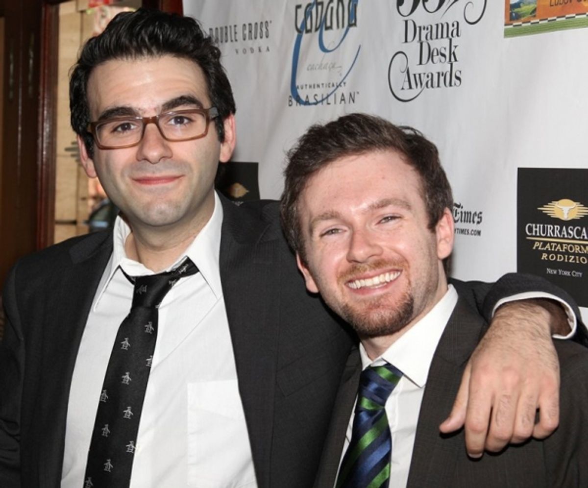Joe Iconis and Jeremy Morse at 