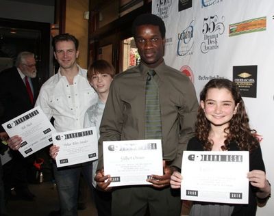 Bill Heck, Dylan Riley Snyder, Gilbert Owour and Emily Robinson Photo