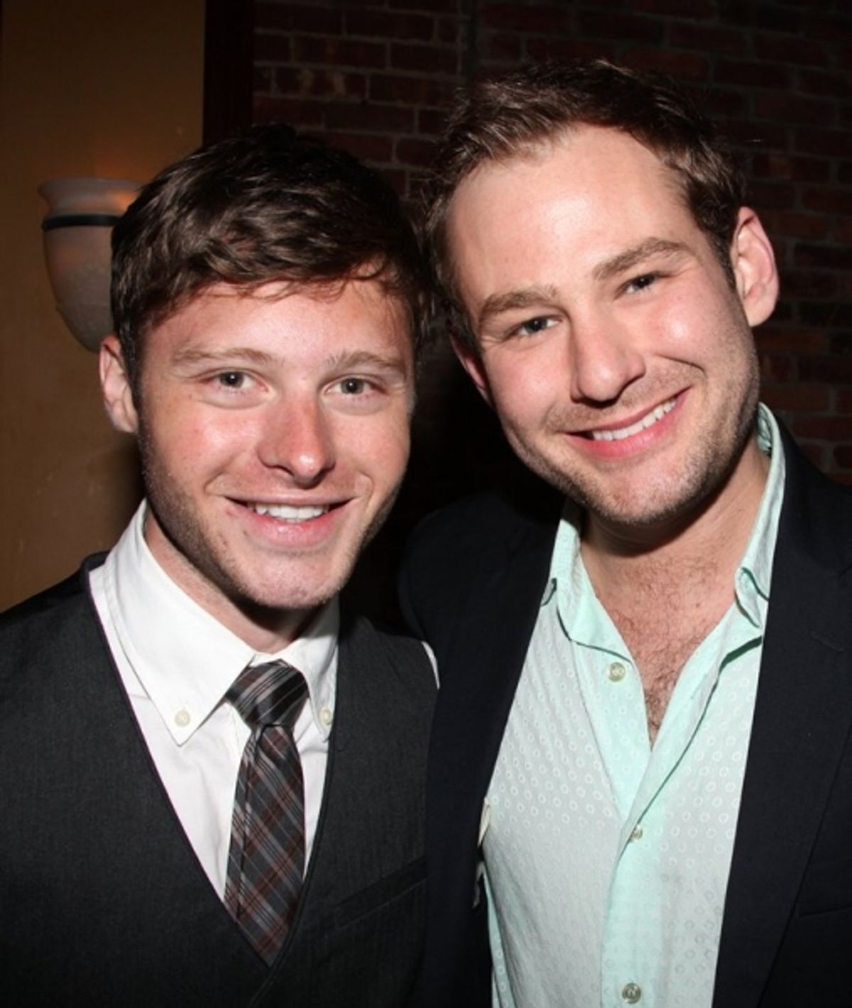 Bobby Steggert and Chad Kimball at 