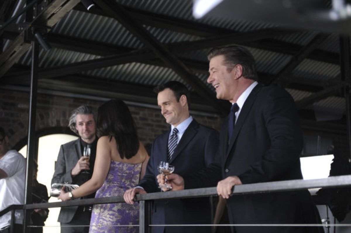 Will Forte as Paul, Alec Baldwin as Jack Donaghy at 