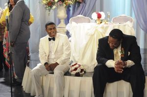 Tracy Morgan as Tracy Jordan, Grizz Chapman as Grizz Photo