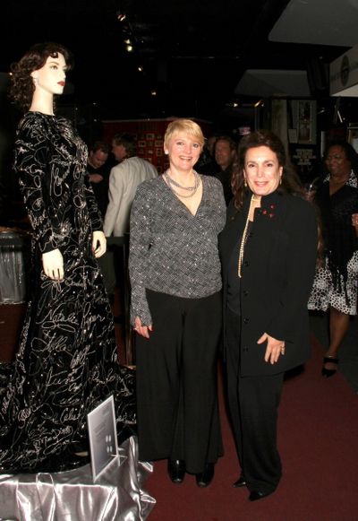 Alison Arngrim and Hollywood Museum owner Donelle Dadigan Photo