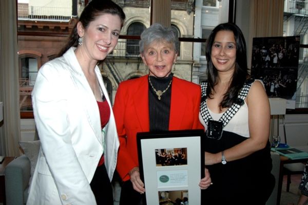 Camille Zamora, Eva Haller and Monica Yunus Photo