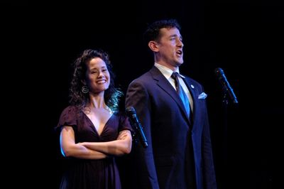 Ali Ewoldt and Christopher Herbert Photo