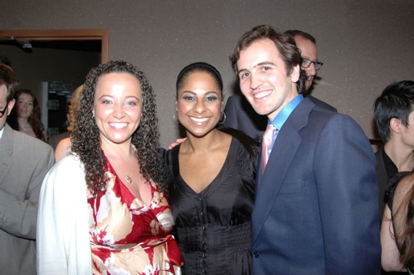 Kameka Dempsey, Nicole Lewis and Andy Sandberg Photo