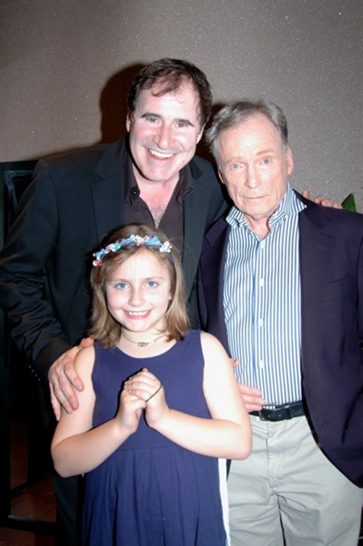 Richard Kind, Dick Cavett and Skylar at 