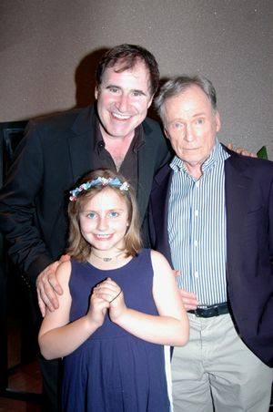 Richard Kind, Dick Cavett and Skylar Photo