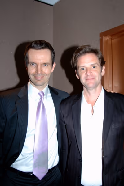 Andrew M. Bryne and Malcolm Gets Photo