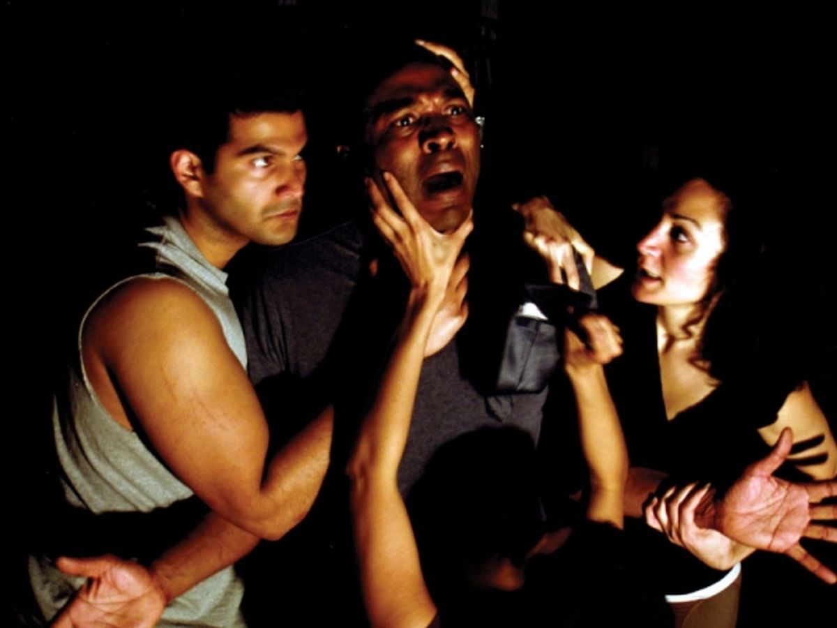 Bobby Abido, Damon Pooser, Diana DeLaCruz, Sanam Erfani at Rabbit Hole Ensemble's BEFORE YOUR VERY EYES