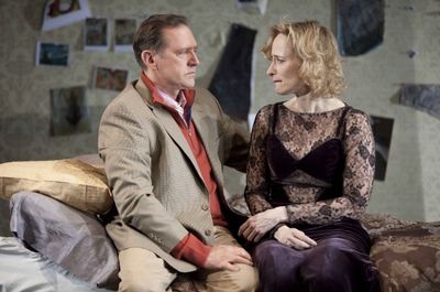 Victor Slezak and Laila Robins Photo