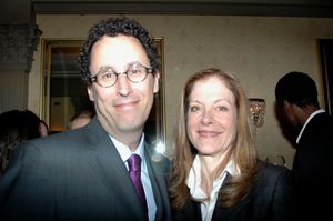 Tony Kishner and Hallie Foote Photo