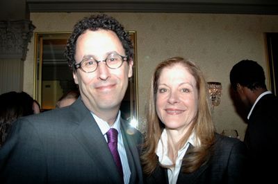 Tony Kishner and Hallie Foote Photo