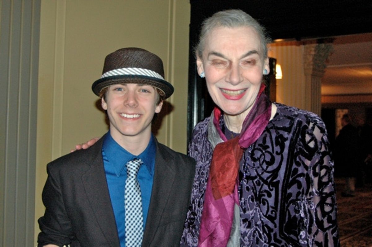 Henry Hodges and Marian Seldes at 