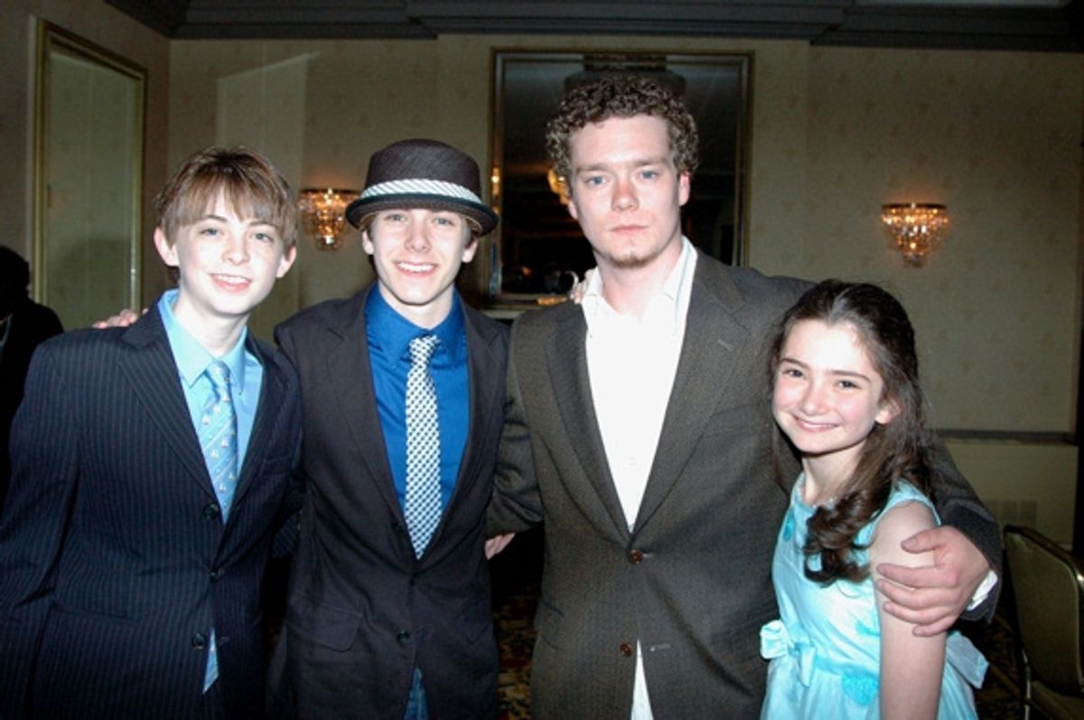 Dylan Riley Snyder, Henry Hodges, Justin Fuller and Emily Robinson at 