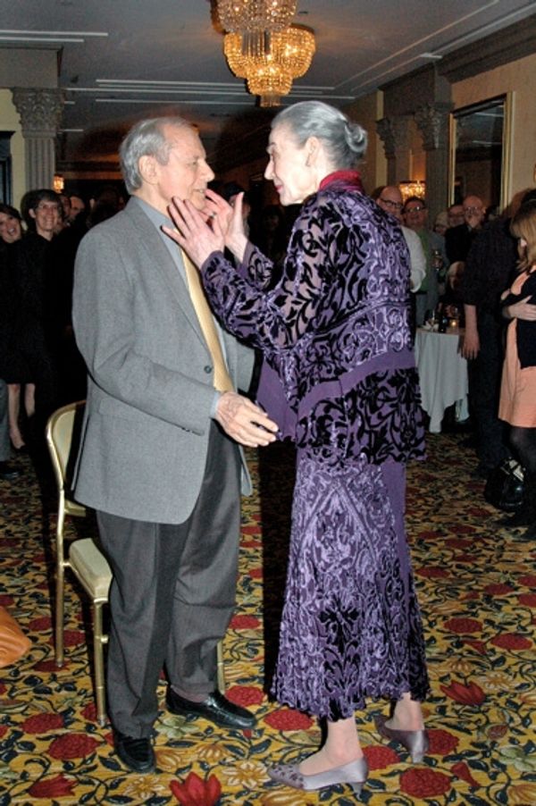 John Simon and Marian Seldes Photo