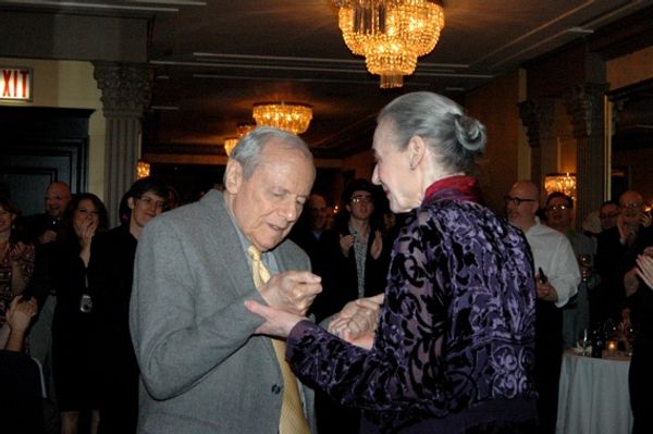 John Simon and Marian Seldes Photo