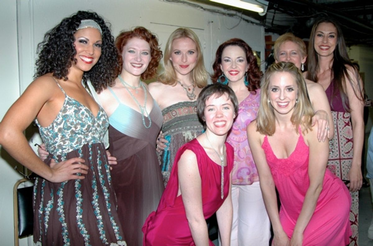 Jennifer Rias, Kerry O'Malley, Meredith Patterson, Carole J. BUfford, Michele Ragusa, Elizabeth Clinard, Liz Calaway and Sara Gettelfinger at 