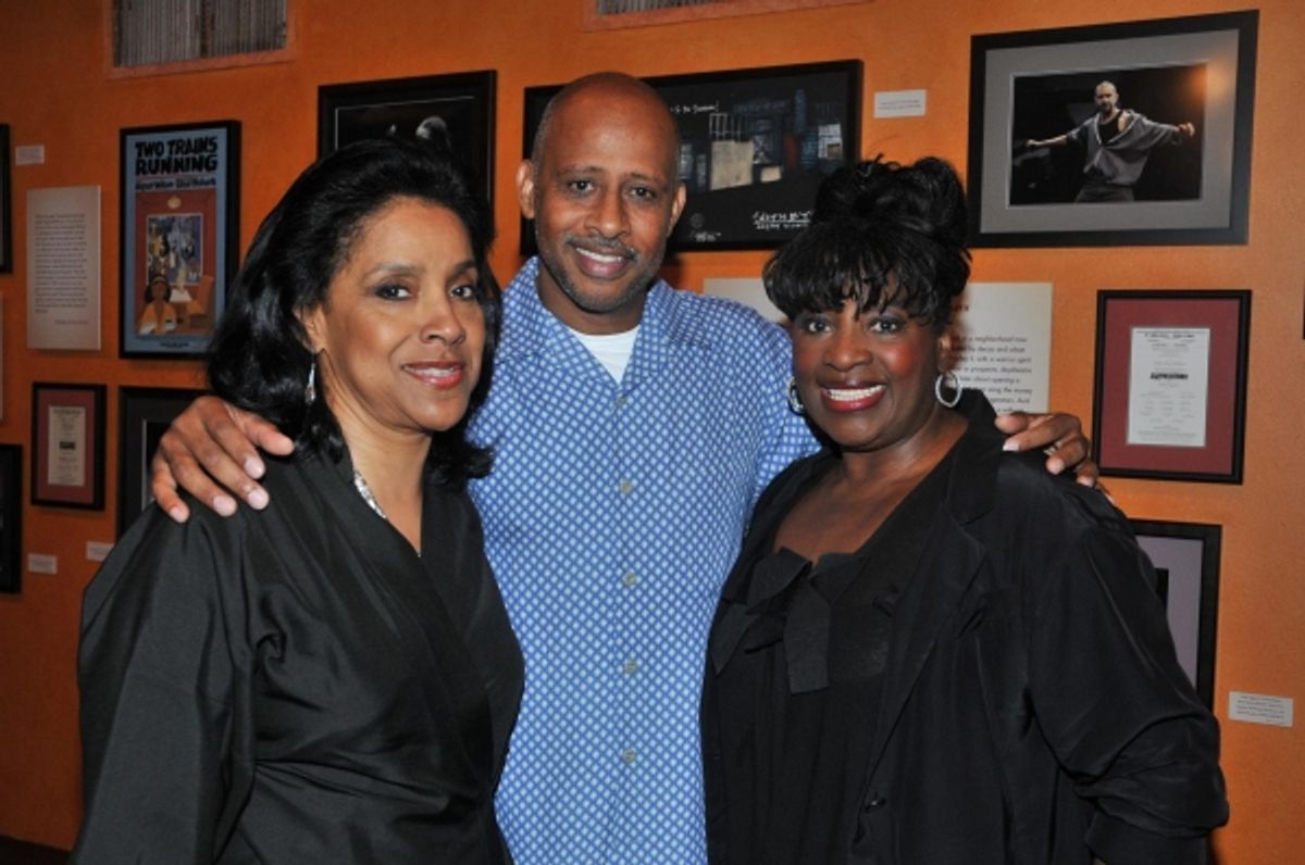Phylicia Rashad, Ruben Santiago-Hudson and LaTanya Richardson at 