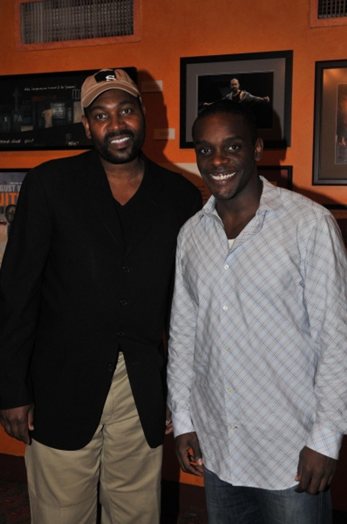 Mykelti Williamson and Chris Chalk at 
