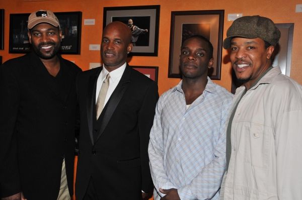 Mykelti Williamson, Kenny Leon, Chris Chalk and Russell Hornsby Photo