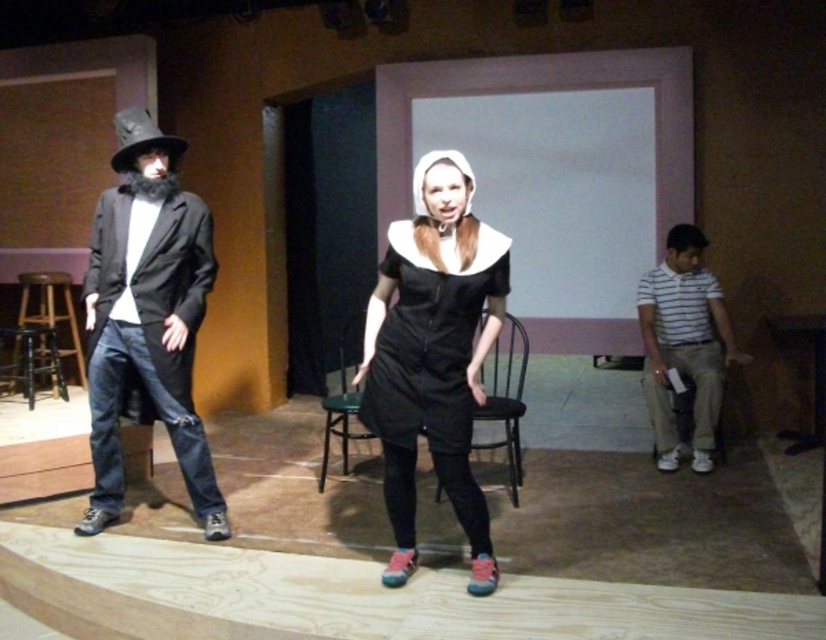 Matt Van Oss, Kelli Johnson and Mark Presto at 