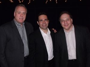 Vincent Gogliormello, Mario Cantone and Louie Salamone @ BroadwayWorld Vincent Gogliormello, Mario Cantone and Louie Salamone Photo