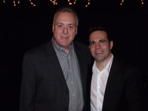 Vincent Gogliormello and Mario Cantone @ BroadwayWorld Vincent Gogliormello and Mario Cantone Photo