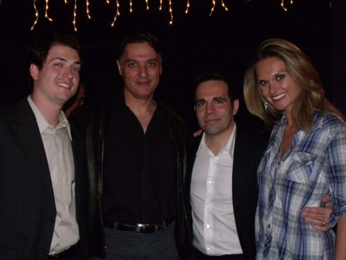 Nick Fondulis, Robert Cuccioli, Mario Cantone and Autumn Potter at 