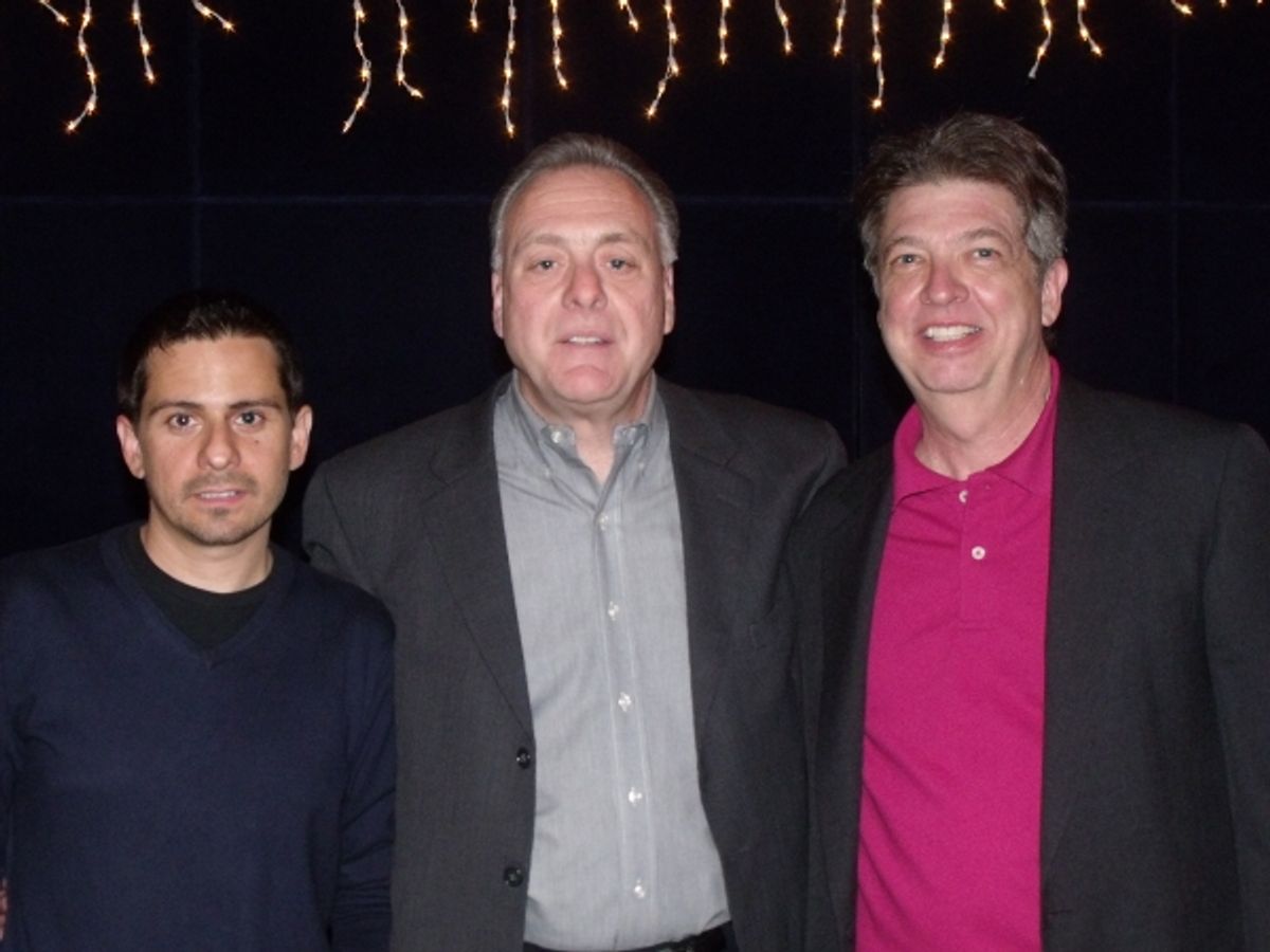 Co-Creator Charles Messina, Vincent Gogliormello and Charles Edward Hall at 