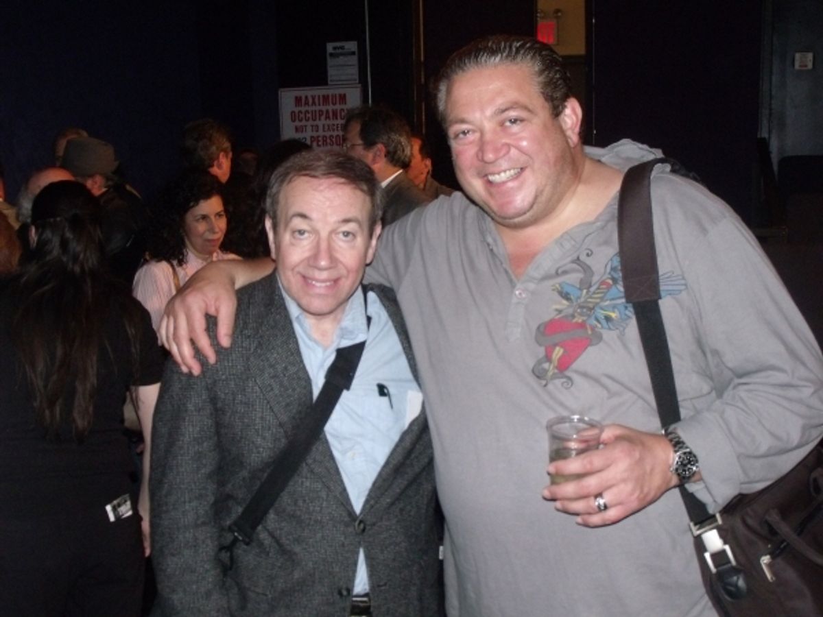 Michael Townsend Wright and Alex Corrado at 