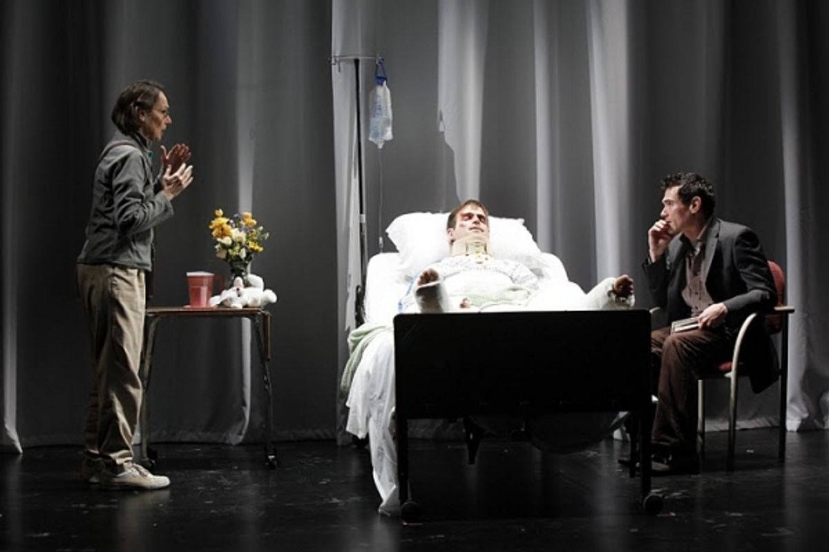 Susan Blommaert, Connor Barrett and Billy Crudup at 