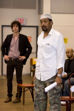Hamish Linklater, Jesse L. Martin, and Francois Battiste Photo