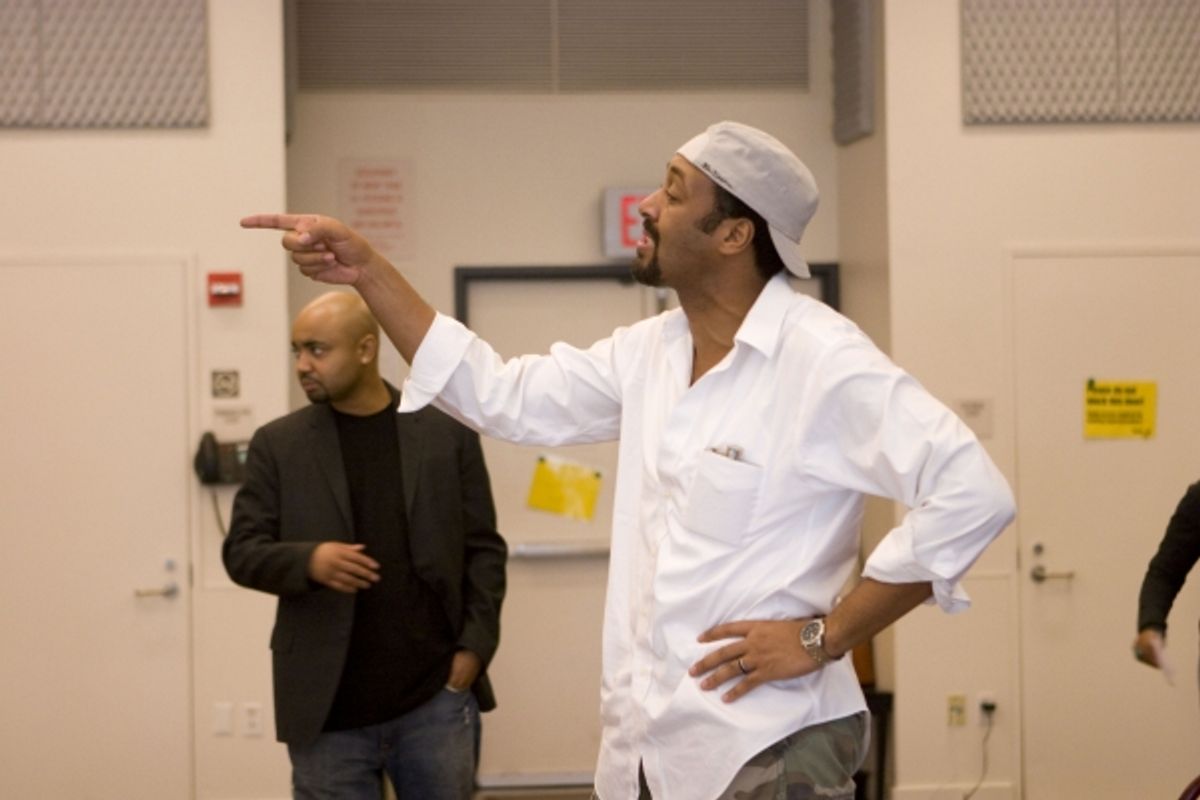 Francois Battiste and Jesse L. Martin at 