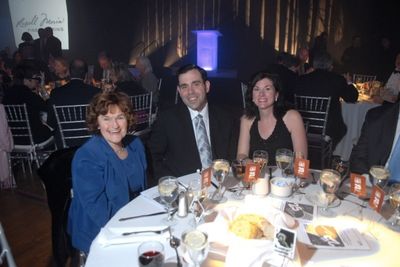 Hope Pilkington, Joseph Cicione, president/CEO of Alliance Blackstone Valley Federal  Photo