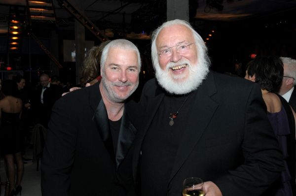 Steppenwolf ensemble members William Petersen and Frank Galati Photo