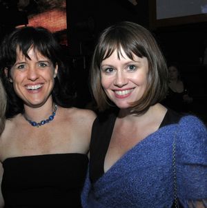 Cora True-Frost and Steppenwolf ensemble member Sally Murphy Photo