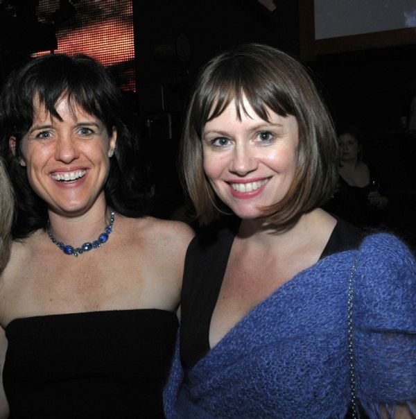 Cora True-Frost and Steppenwolf ensemble member Sally Murphy Photo