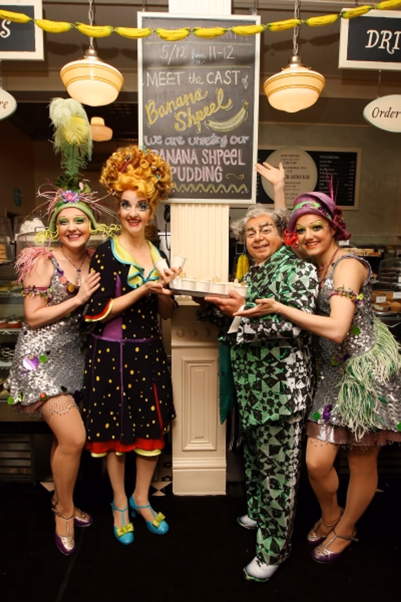 Photo Flash: BANANA SHPEEL Unveils 'Banana Shpeel' Pudding at Magnolia  Image