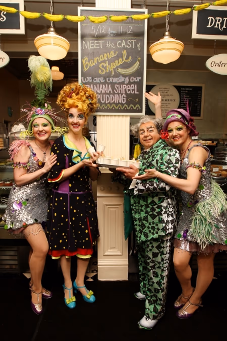Photo Flash: BANANA SHPEEL Unveils 'Banana Shpeel' Pudding at Magnolia Image