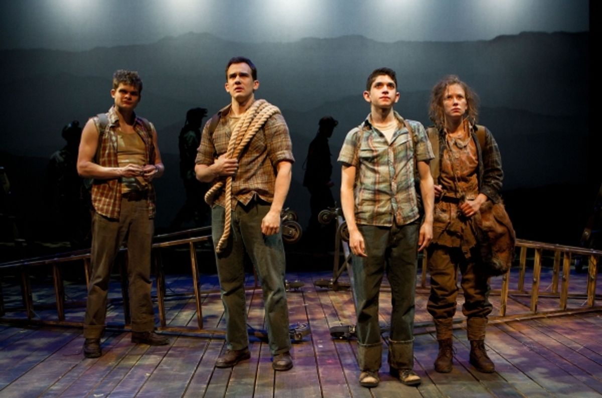 Andrew Durand, Charlie Brady, Al Calderon and Molly Ranson at 