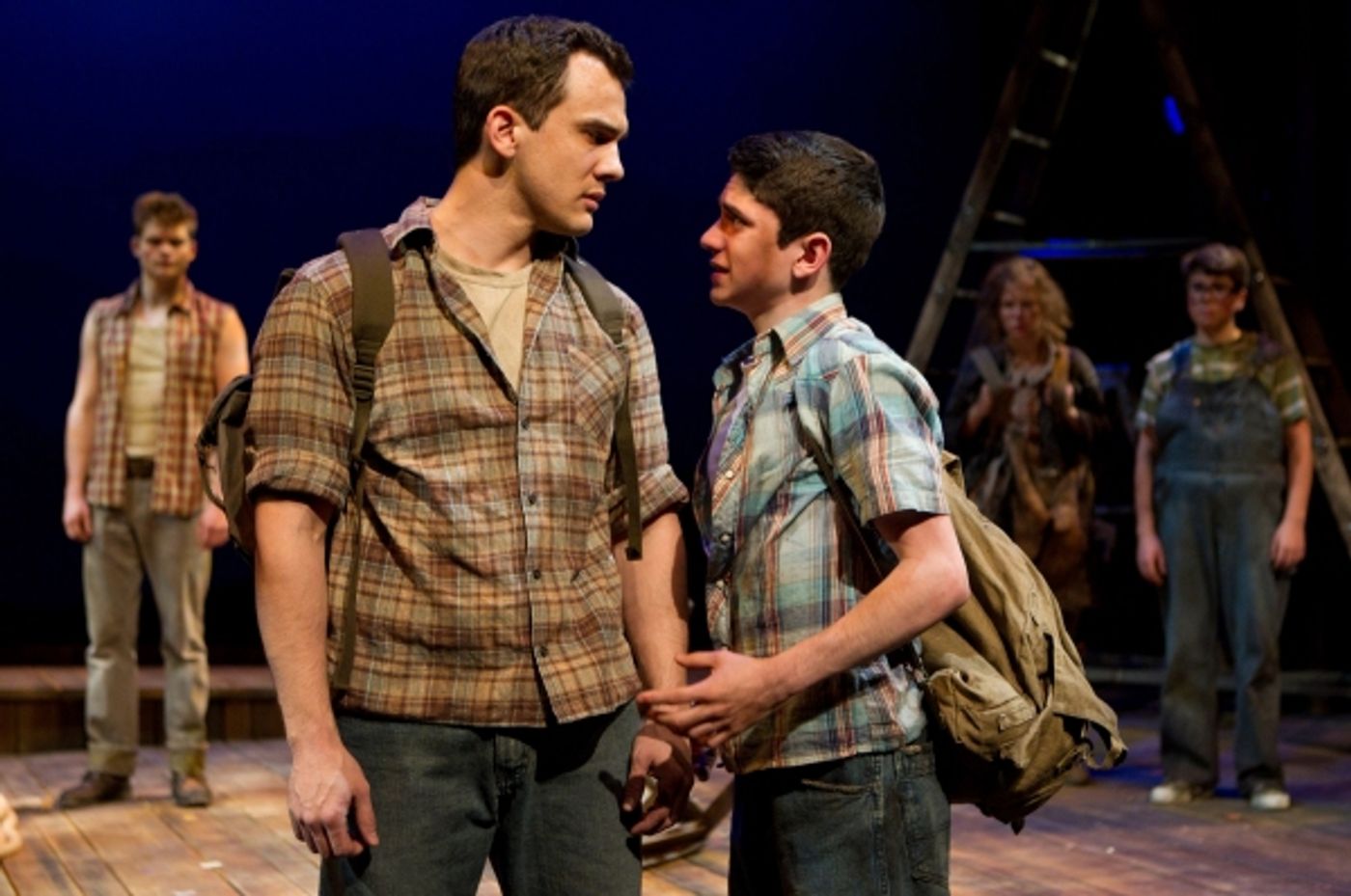 Photo Flash: Playwrights Horizons and Vineyard Theatre THE BURNT PART BOYS  Image