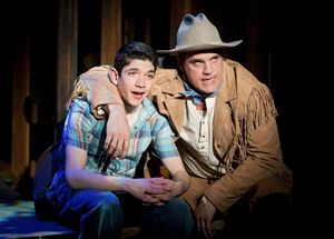 Al Calderon and Michael Park @ BroadwayWorld Al Calderon and Michael Park Photo