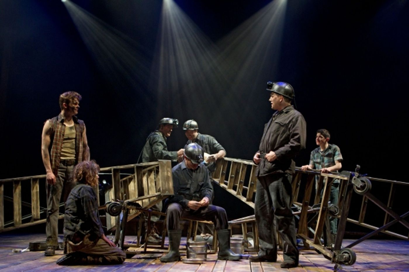 Photo Flash: Playwrights Horizons and Vineyard Theatre THE BURNT PART BOYS  Image