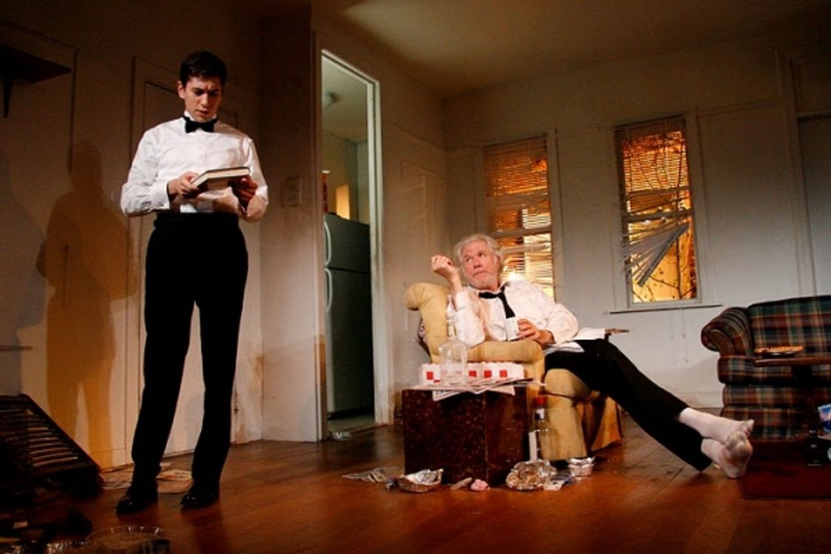 Michael Zegen and John Larroquette at 