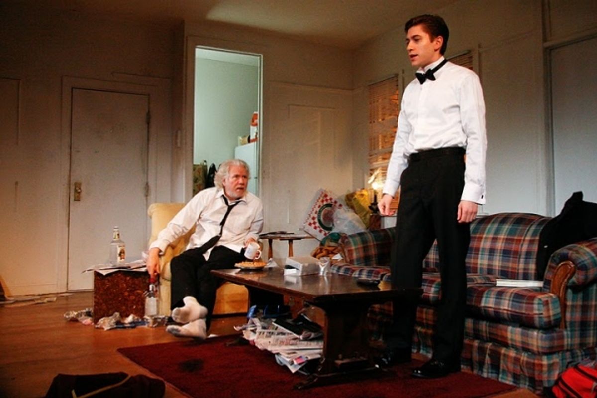 John Larroquette and Michael Zegen at 