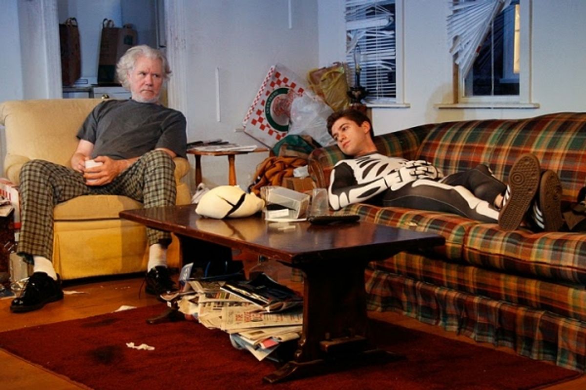 John Larroquette and Michael Zegen at 